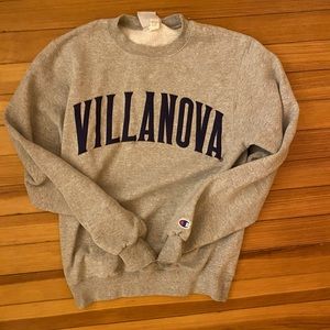 Champion Villanova crew neck hoodie